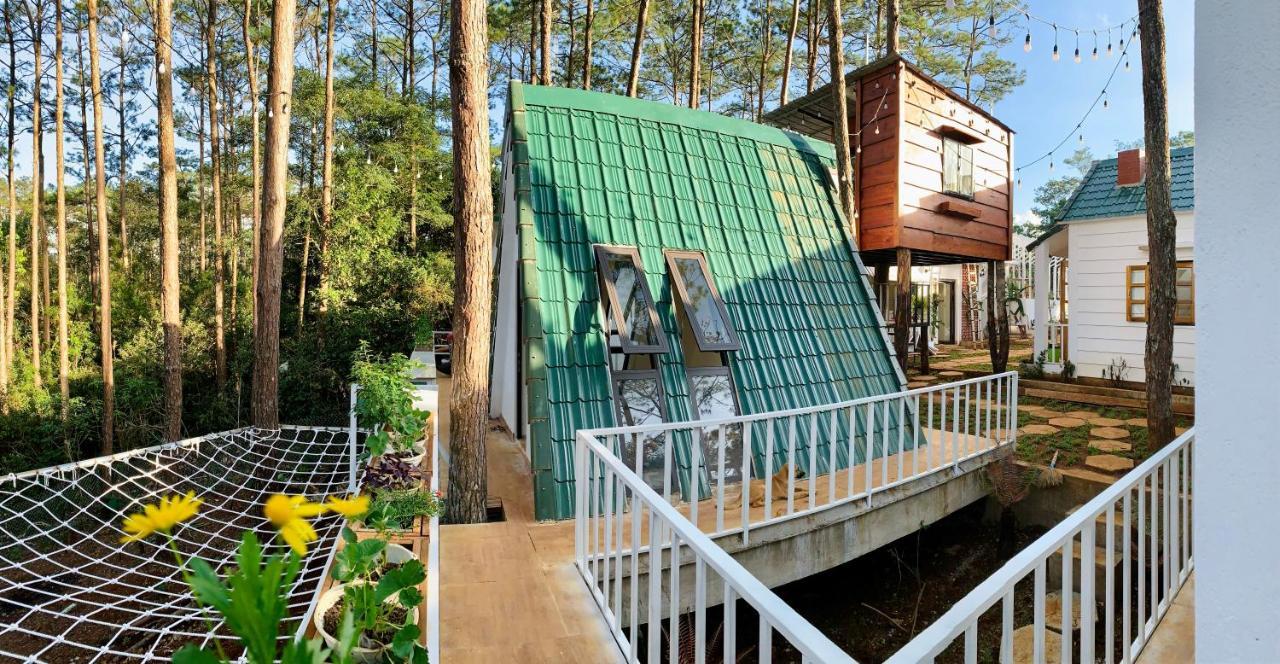 Nang Homestay Mang Den Kon Tum Exteriör bild